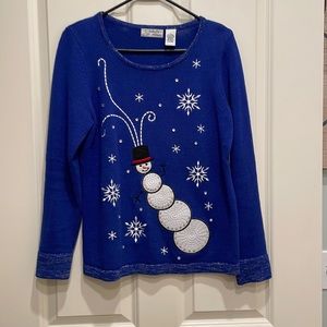 Ugly sweater, size medium